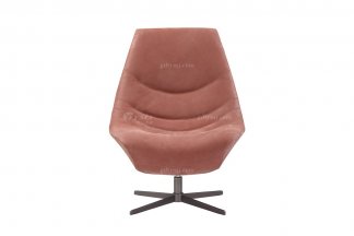 意式雅奢風(fēng)格家具高端別墅會(huì)所家具真皮時(shí)尚創(chuàng)意休閑椅腳踏