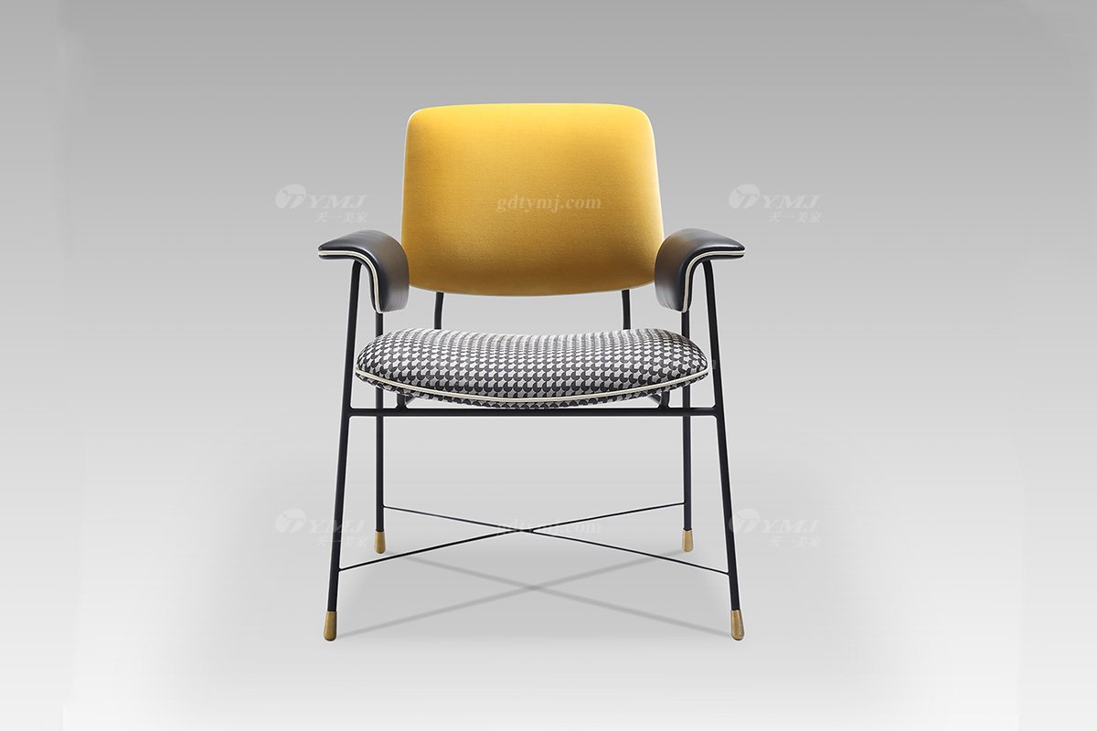 意式雅奢風(fēng)格家具高端別墅會(huì)所家具簡(jiǎn)約休閑椅