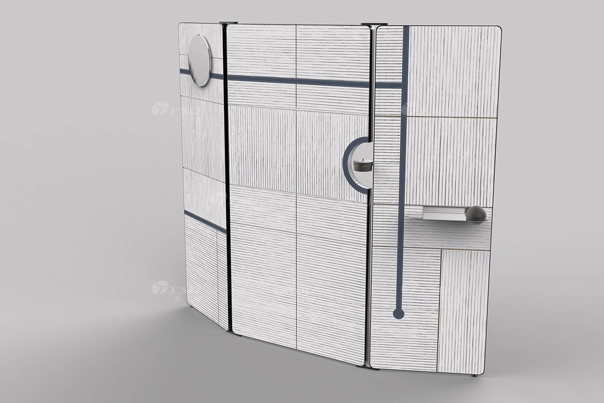 意式雅奢風(fēng)格家具高端別墅會(huì)所家具時(shí)尚簡(jiǎn)約實(shí)木屏風(fēng)