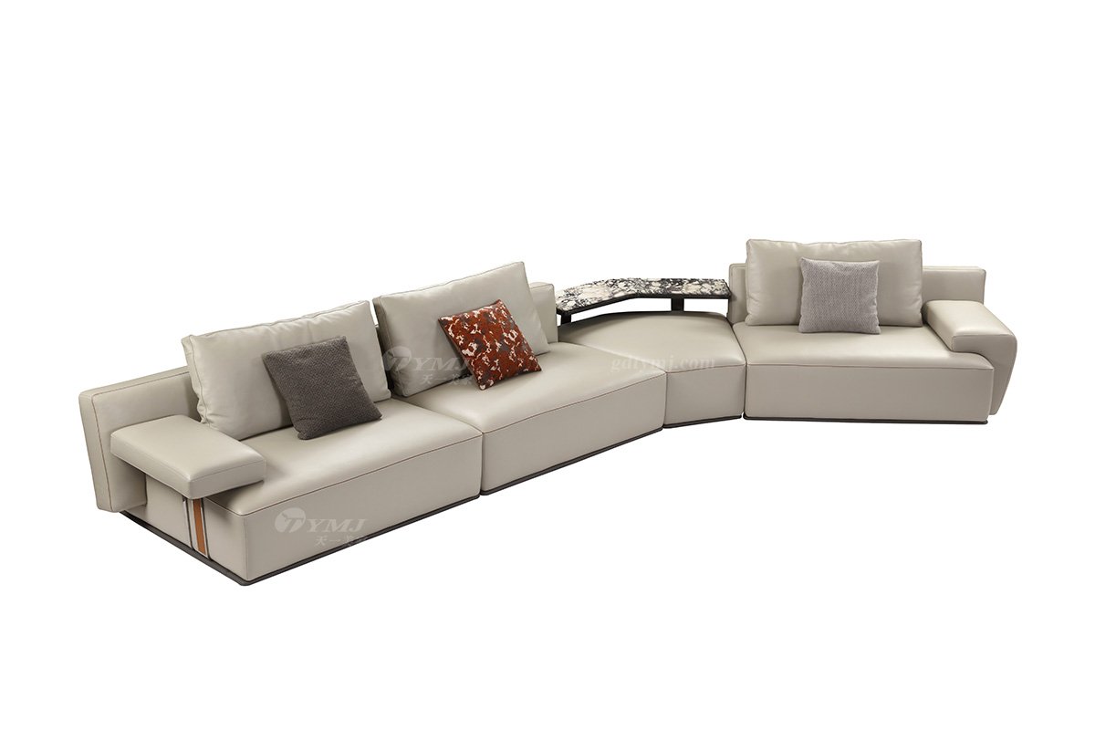 意式雅奢風(fēng)格家具高端別墅會(huì)所家具時(shí)尚大氣豪宅超纖轉(zhuǎn)角沙發(fā)組合