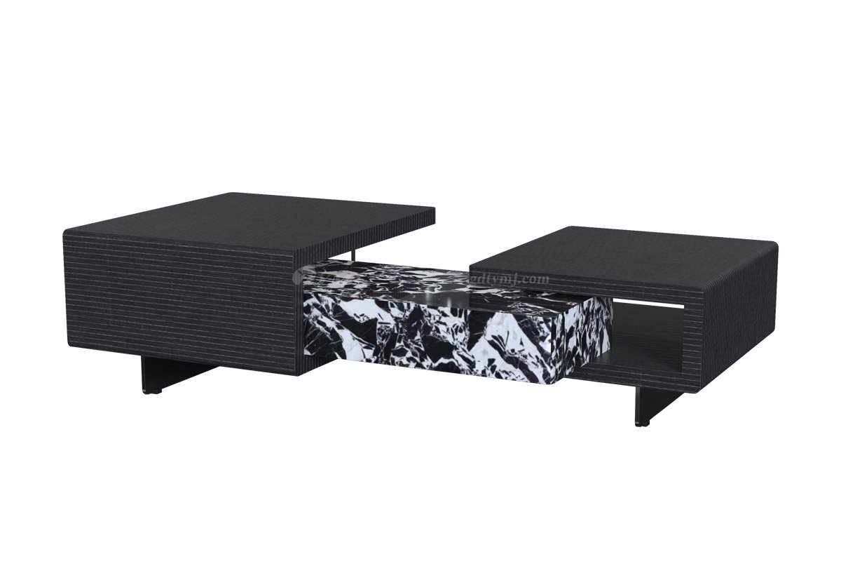  意式雅奢風(fēng)格家具高端別墅會(huì)所家具簡(jiǎn)約實(shí)木+大理石茶幾