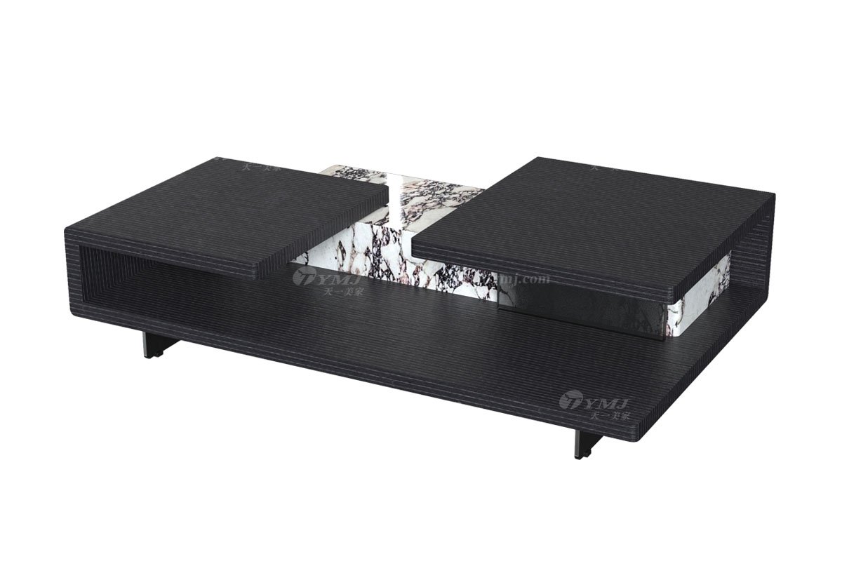  意式雅奢風(fēng)格家具高端別墅會(huì)所家具簡(jiǎn)約實(shí)木+大理石茶幾LT2208茶幾1