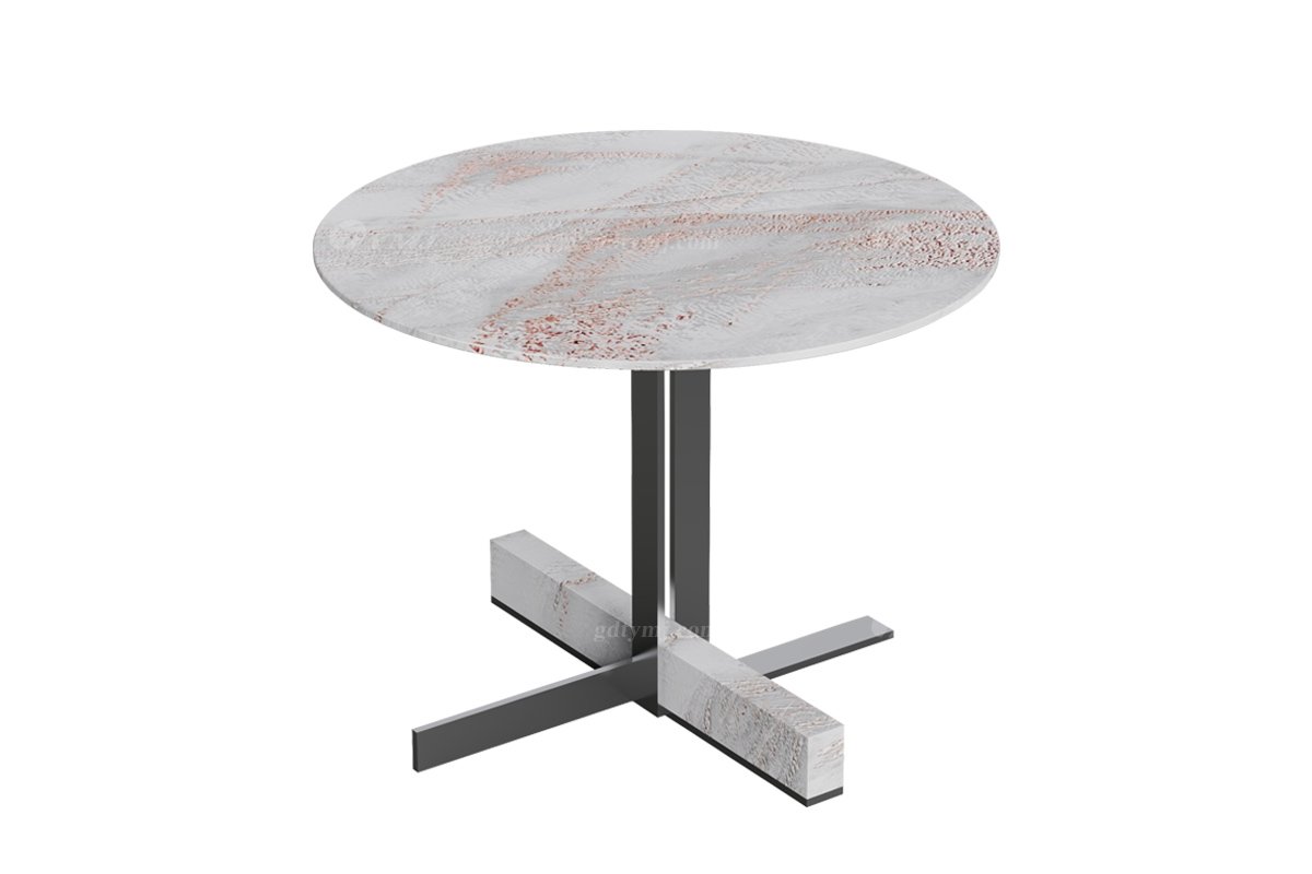  意式雅奢風(fēng)格家具高端別墅會(huì)所家具簡(jiǎn)約高級(jí)天然大理石圓茶幾