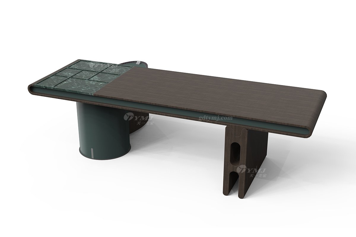  意式雅奢風(fēng)格家具高端別墅會(huì)所家具簡(jiǎn)約大氣實(shí)木茶臺(tái)TT2301茶臺(tái)1