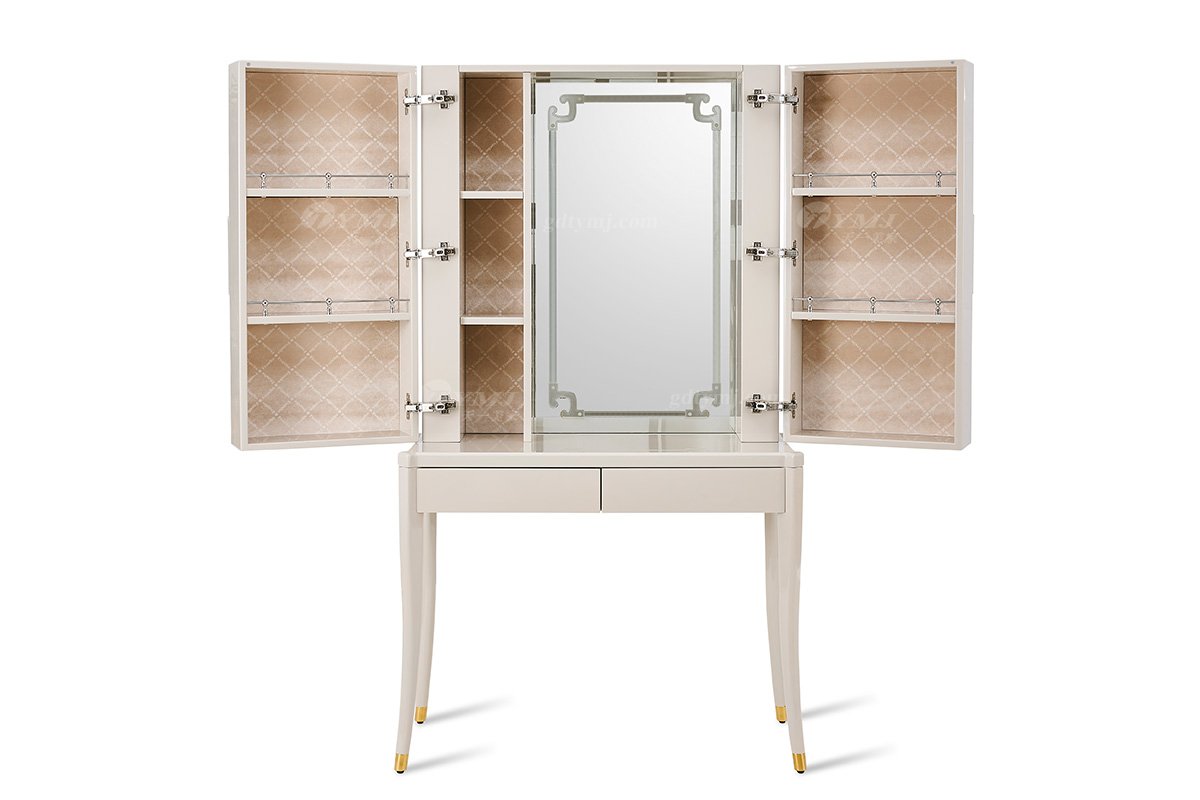 意式輕奢家具高端別墅會所豪宅家用時尚奢華創(chuàng)意梳妝臺B017B15妝臺2